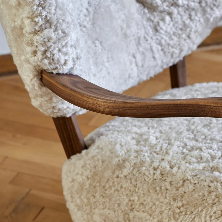 &Tradition - Wulff ATD2 Lounge Chair, Eiche geölt / beige (Karakorum 003)