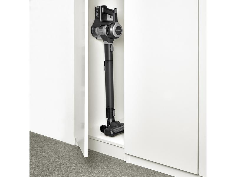 Severin Akku-Hand- und Stielsauger HV7155 Schwarz Kabelloser Hand- und Besenstaubsauger