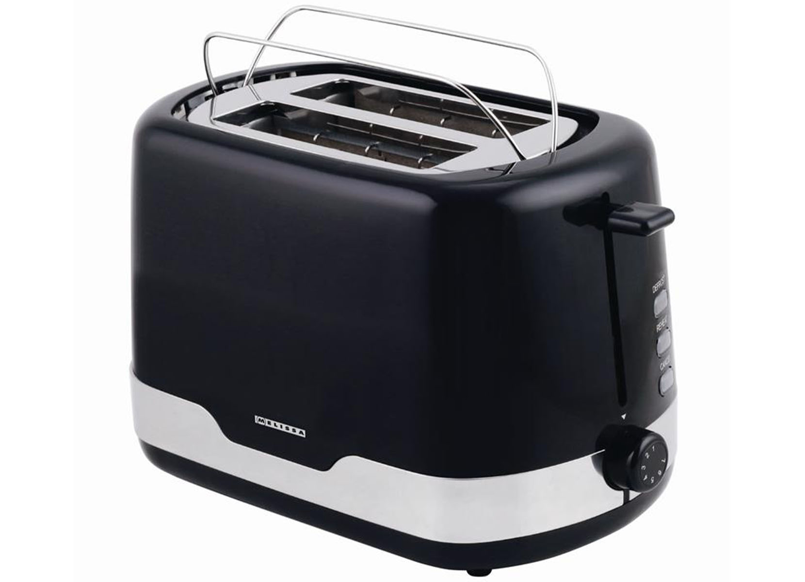 Melissa Toaster Schwarz/Edelstahl