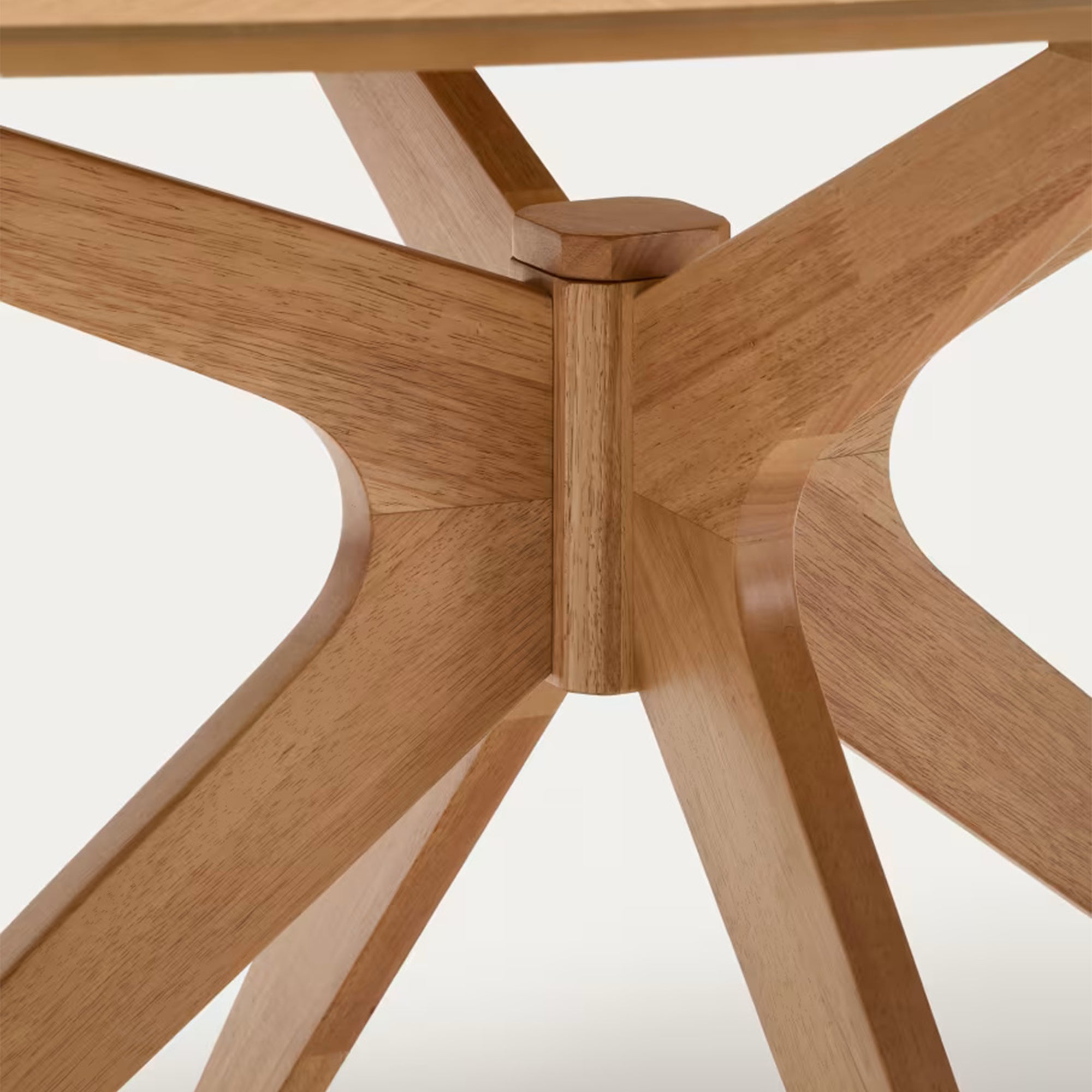Kave Home Naanim Eettafel 180 x 110 cm - Eiken