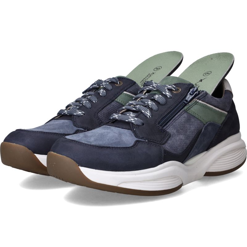 Xsensible SWX14 Stretchwalker Sneakers Blauw Heren