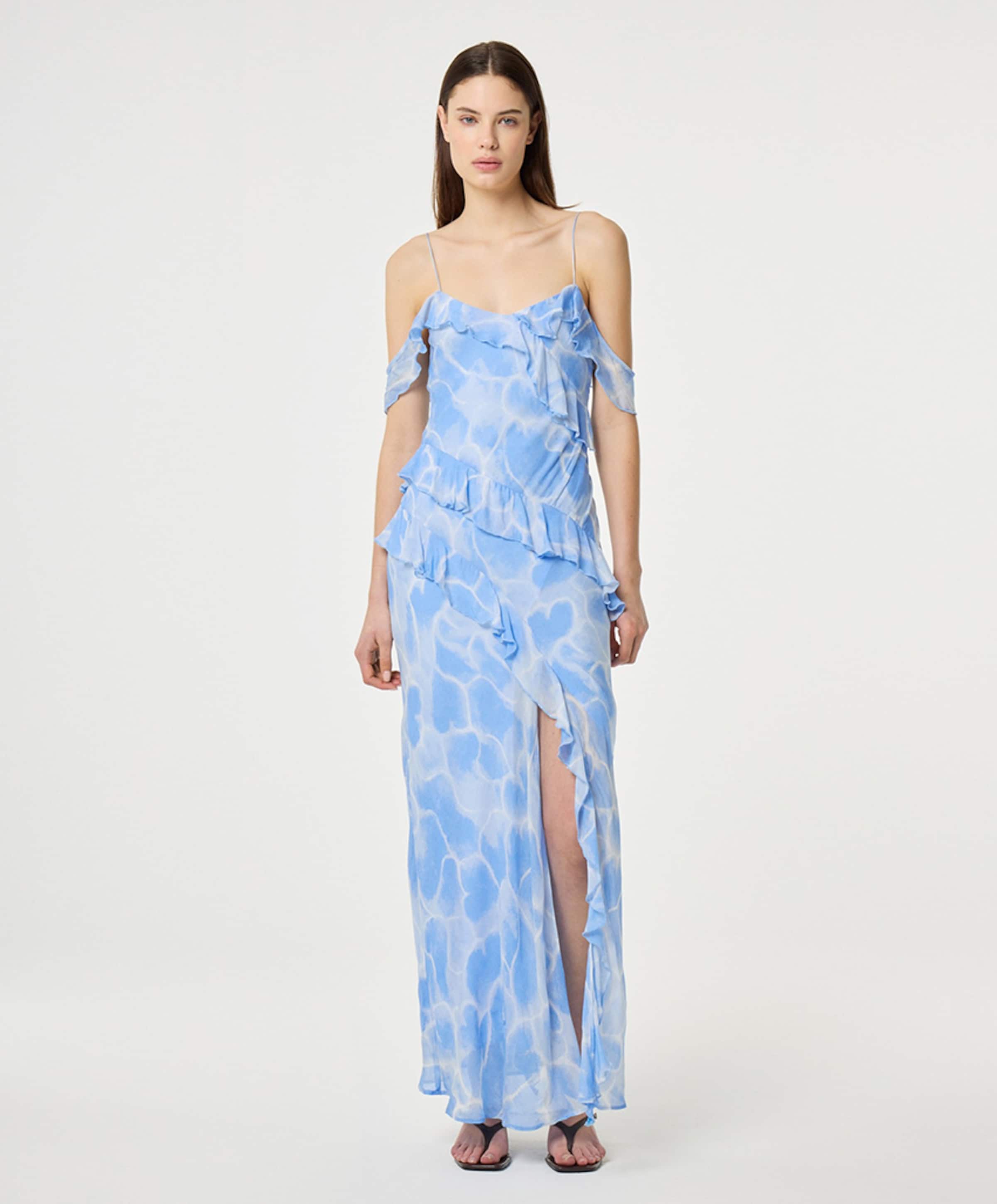 Fabienne Chapot Dames jurk blauw