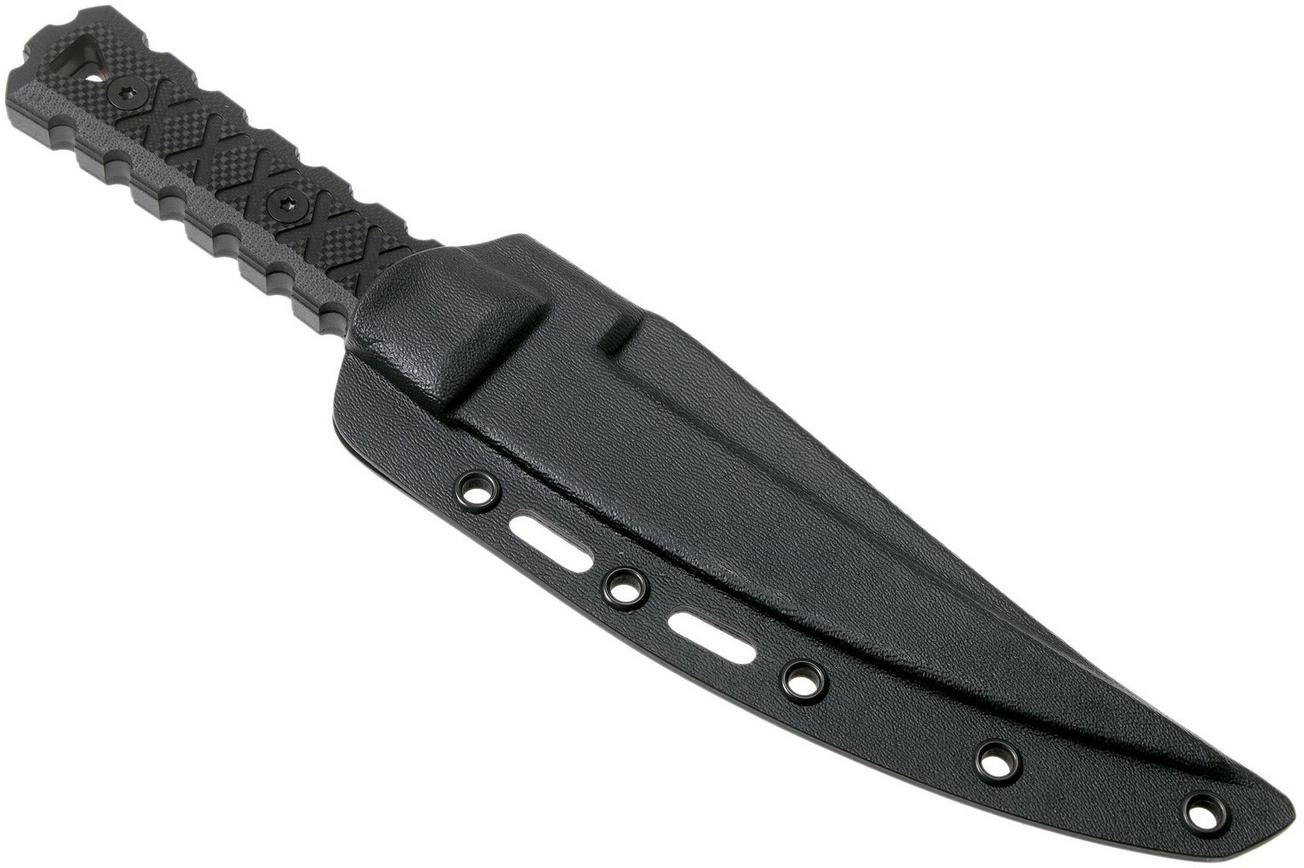 CRKT HZ6 Black 2927 vaststaand mes, James Williams design