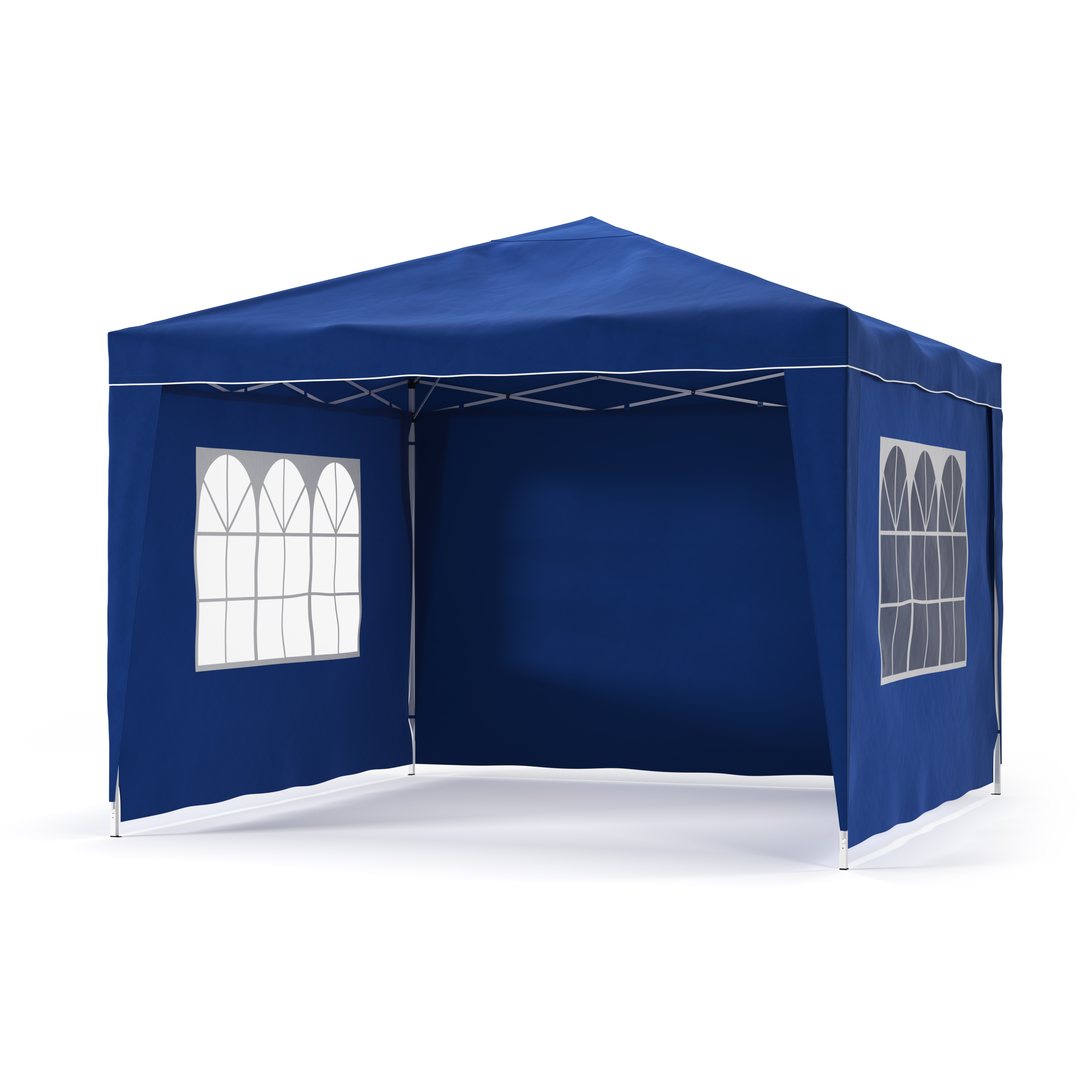 Seitenwände für Faltpavillon MELODY blau 4 Stk.