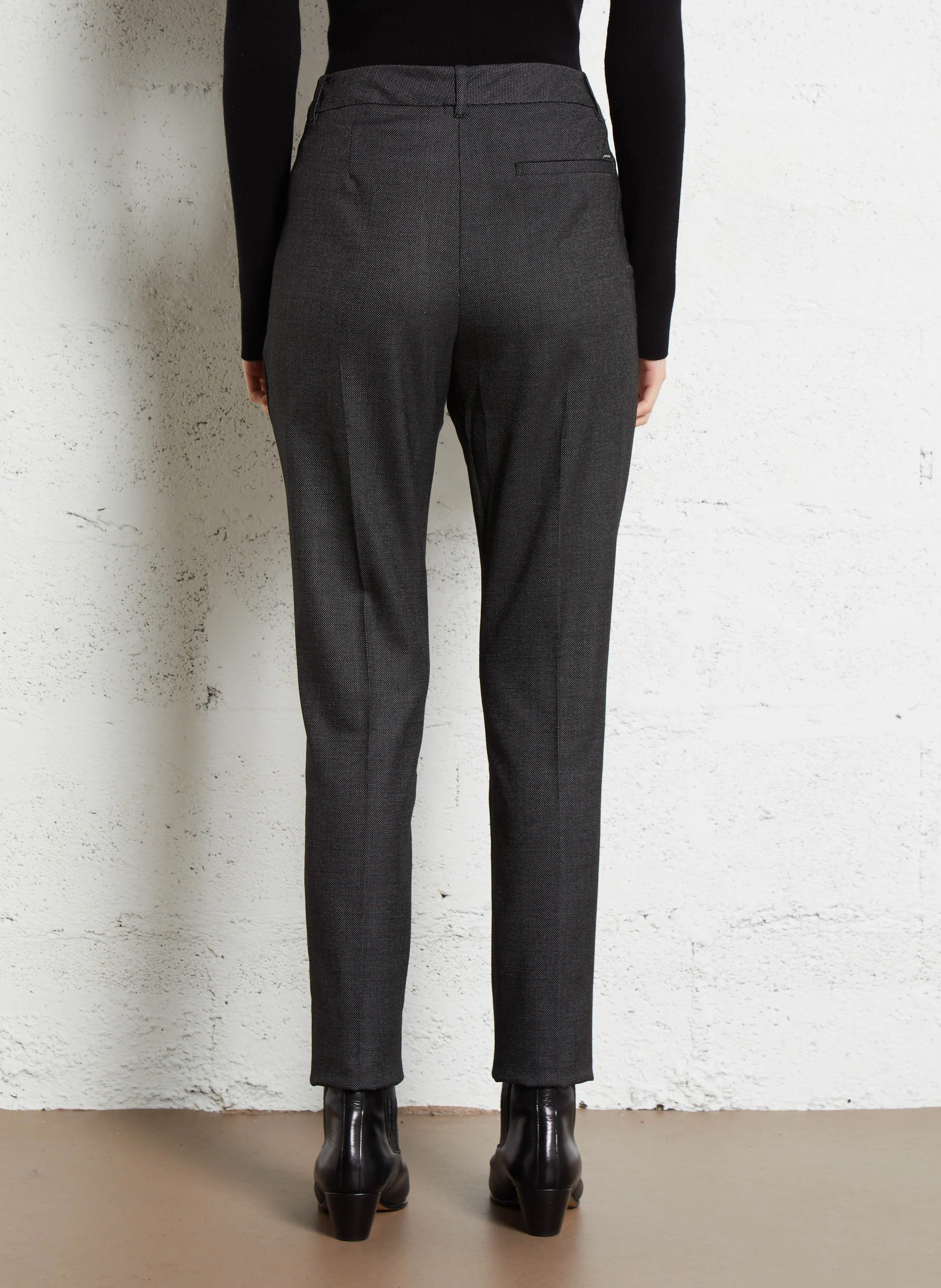 Pantalon droit | Noir