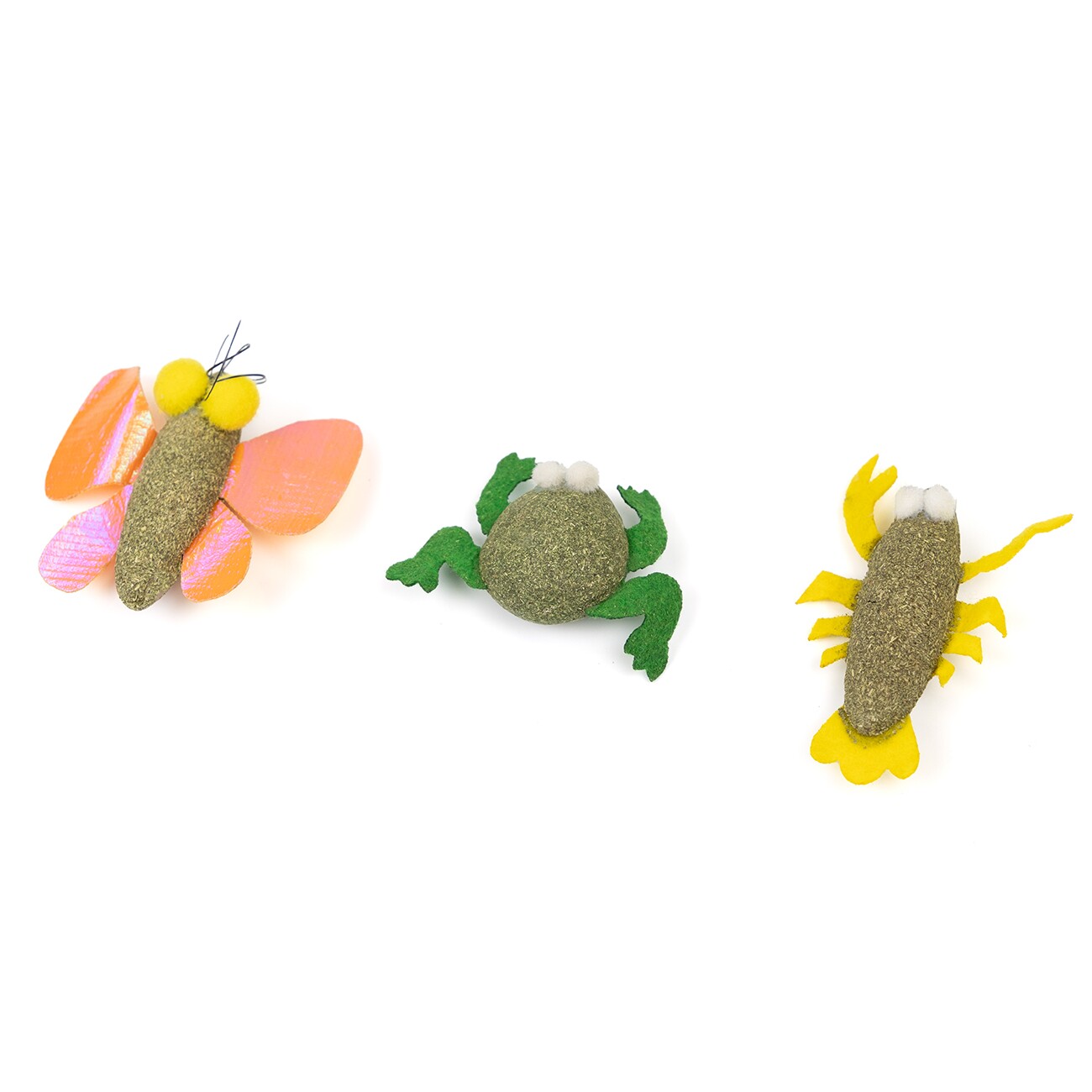 Canadian Cat Company 3er Set Katzenminze Nuggets in Tierform