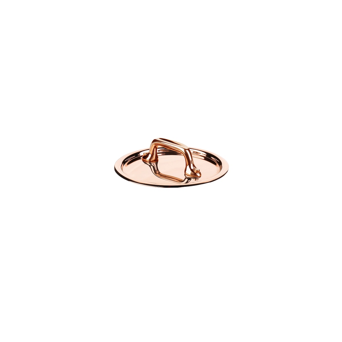 Mauviel lid mini Dia 9 cm Copper/Brass