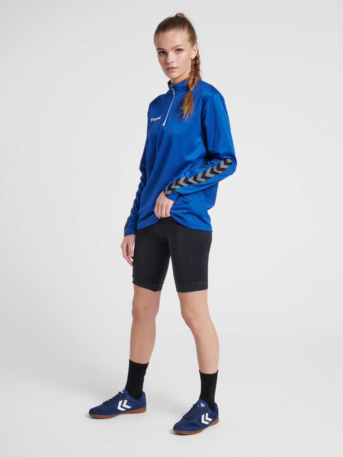 hmlAUTHENTIC HALF ZIP SWEATSHIRT WOMAN