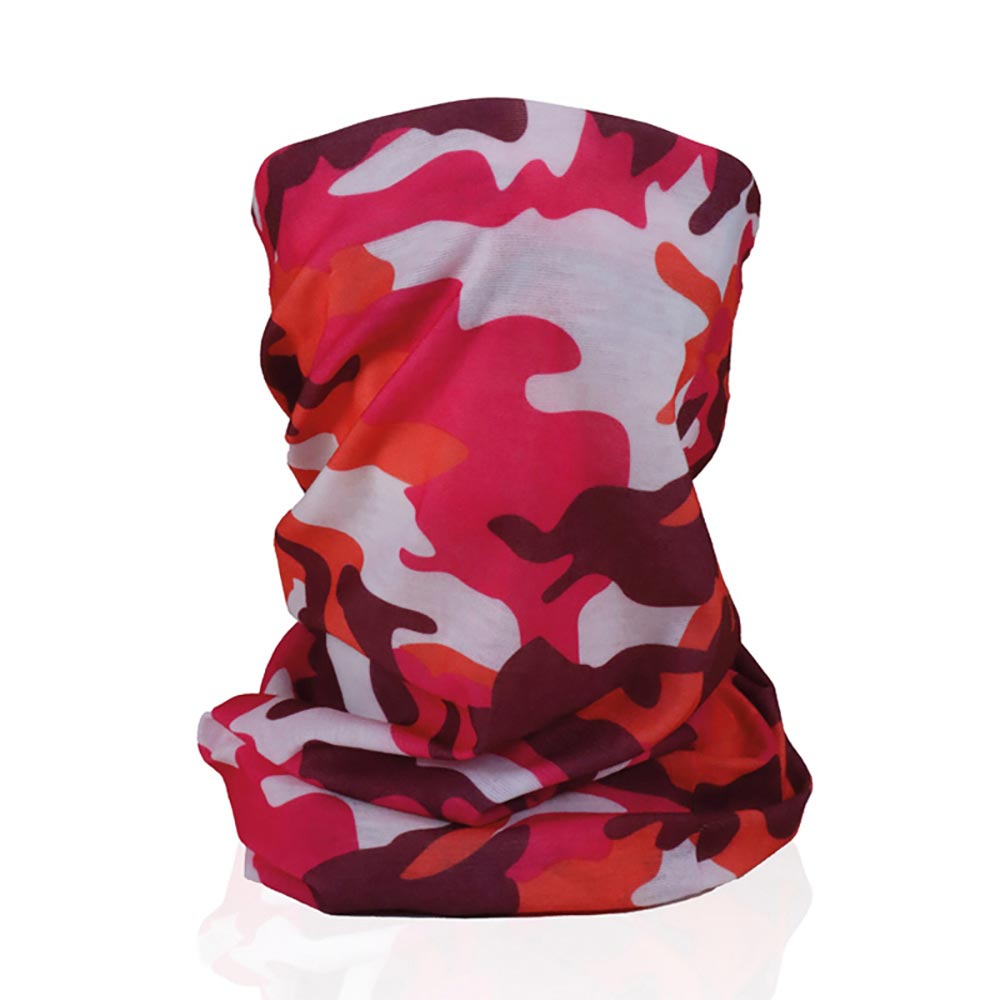 Harisson - Tube imprimé Pink Camo Camouflage Rose / Blanc