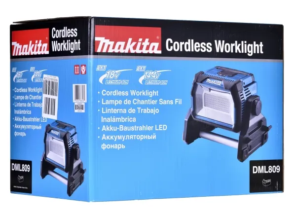 Makita DML809 - Arbejdslys/projektør - LED - hvidt dagslys