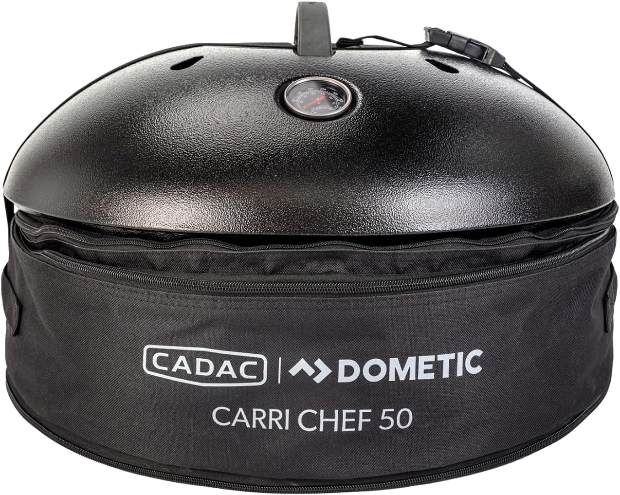 CADAC - Carri Chef 50 BBQ - 50mBar - Tragbare Grills - Automatische Zündung - Inkl. Tragetasche - Campingplatz - BBQ-Must-Haves