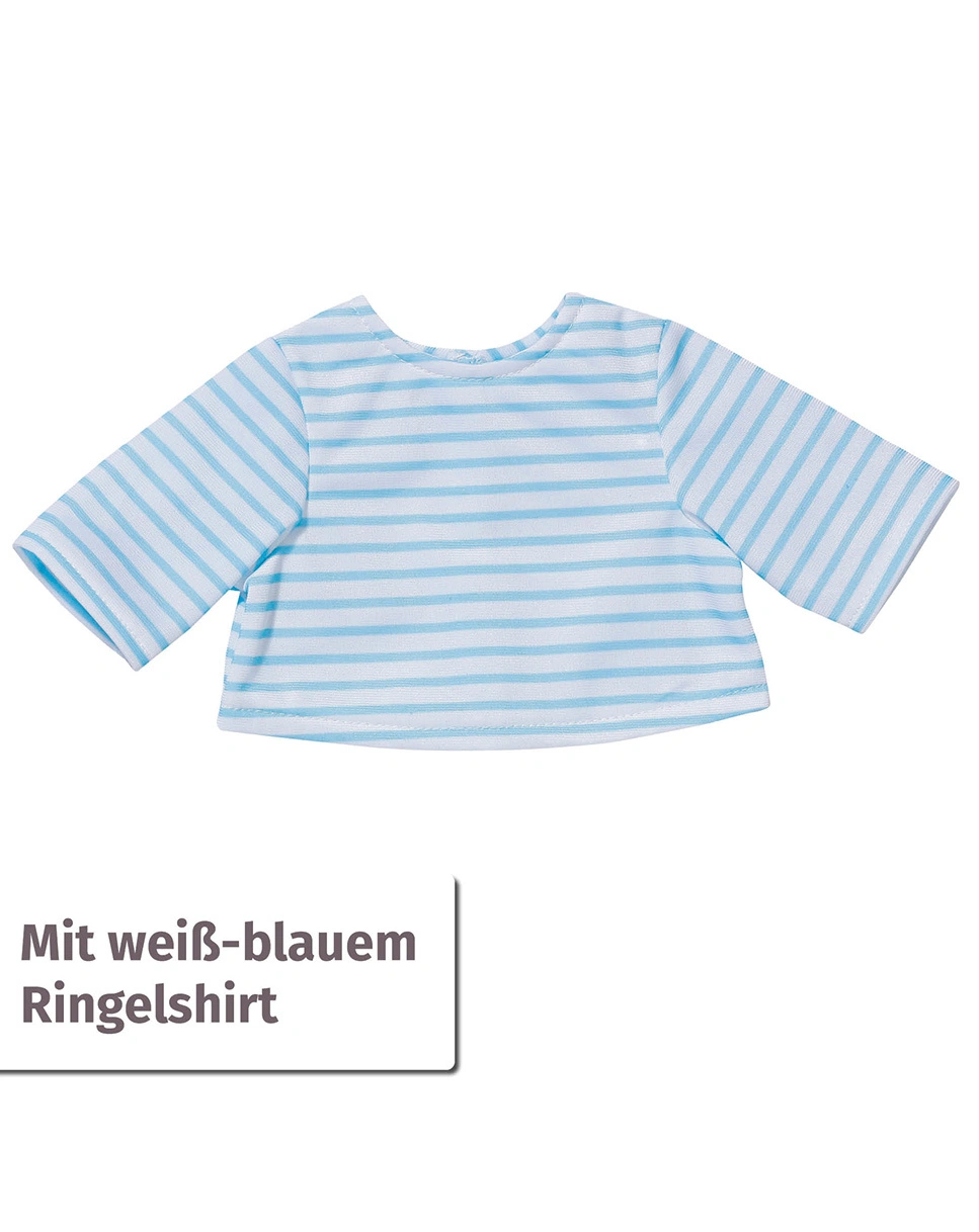 BABY born® Puppenkleidung BÄRENANZUG in braun/blau