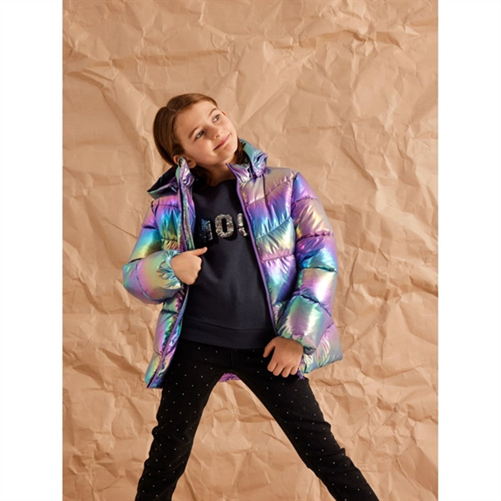 Amethyst Orchid Molina Shiny Puffer Jakke