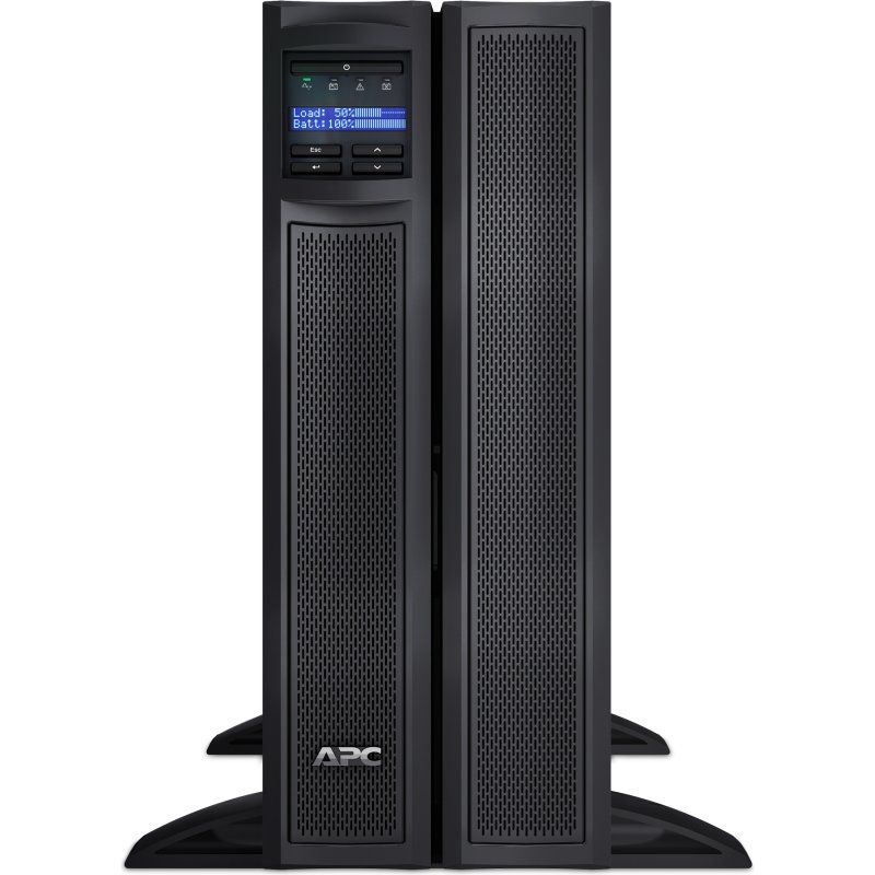 APC Smart-UPS X SMX3000HVNC - 3000VA, 8x C13 + 2x C19 sortie, USB, runtime extensible, profondeur limitée, NMC