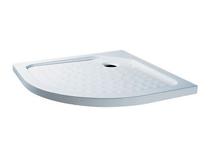 Receveur de douche quart de cercle à poser 90 x 90 cm, extra-plat, céramique, Villeroy & Boch Collection