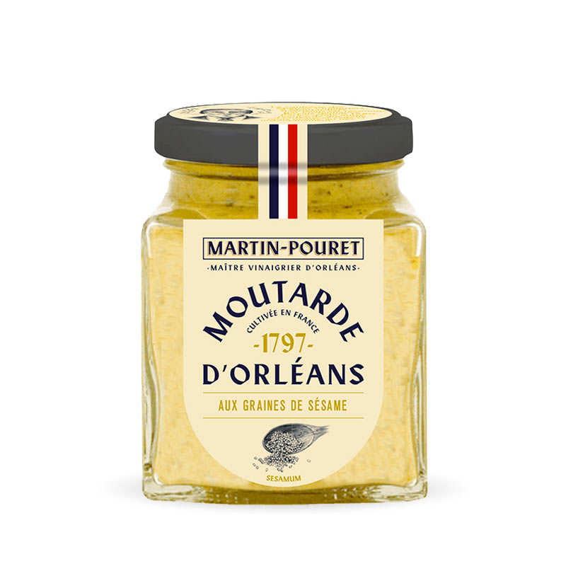 Moutarde d'Orléans aux Graines de Sésame