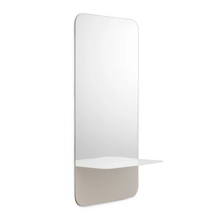 Normann Copenhagen - Horizon Spiegel, vertikal, weiss