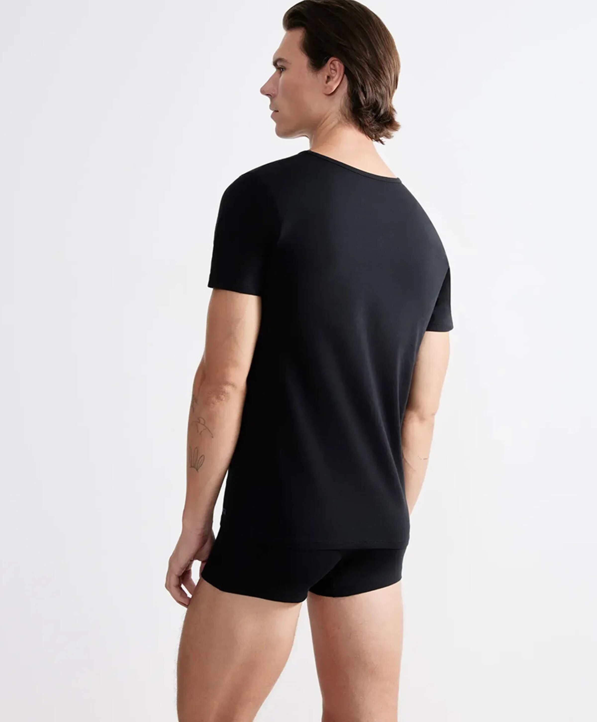 Sloggi Heren T-shirt zwart