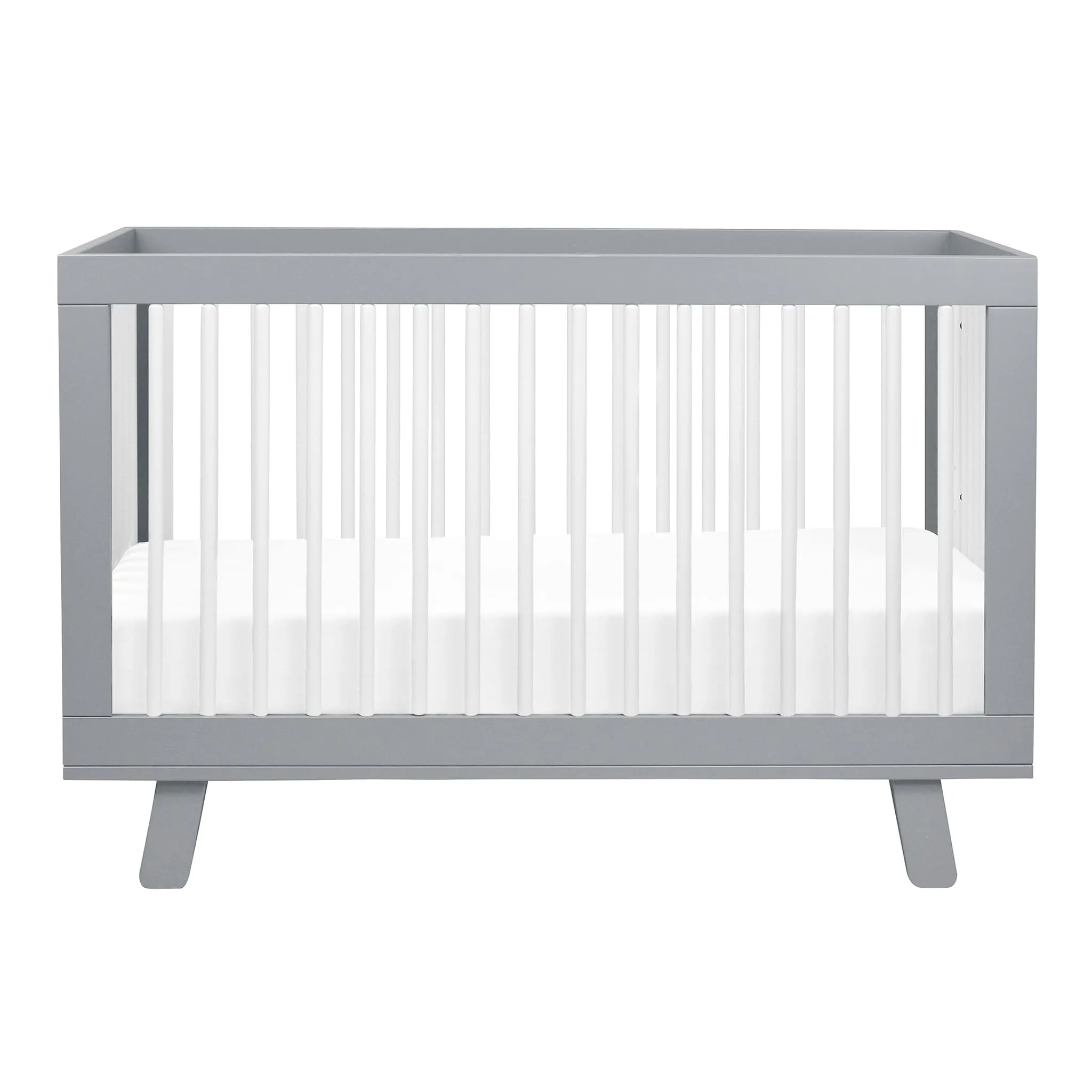 Babyletto Couchette Convertible 3 en 1 Hudson - Gris  Blanc