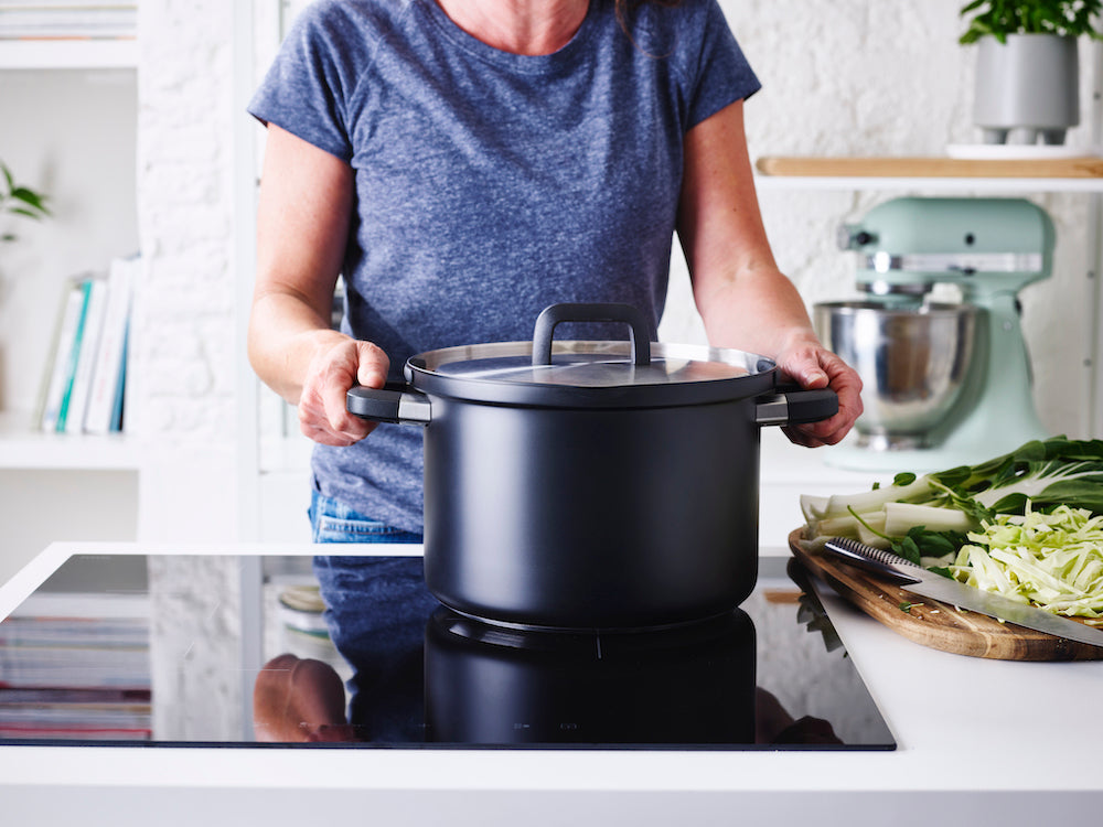 Flow Cool Black RVS soeppan 24 cm 6,5 liter
