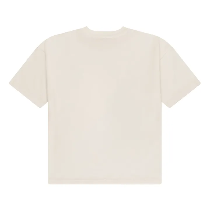 Maison Mangostan T-Shirt Hotel Playa Coton Bio | Ecru