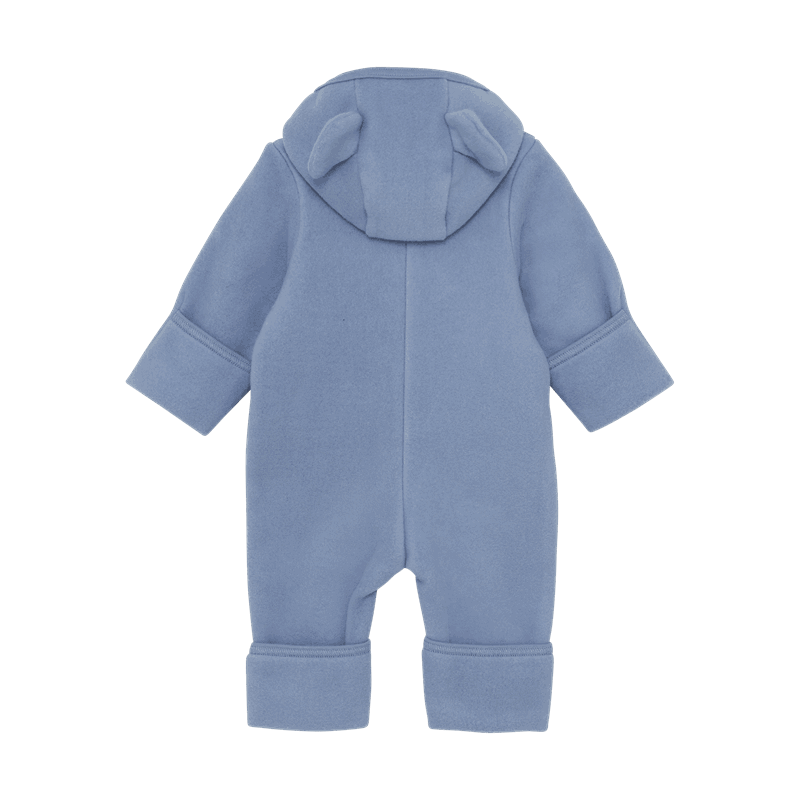 Pram Suit Ears Cot. Fleece Windward Blue - Huttelihut - Rumpetroll