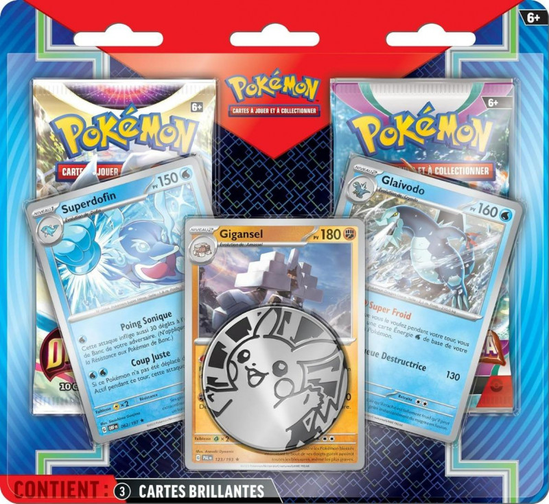 Pokémon - Pack 2 boosters avril 2024