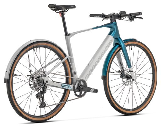 Vélo de Ville Électrique Mondraker Dusty X Sram Apex XPLR 12V 350 Wh 700 mm Gris/Bleu