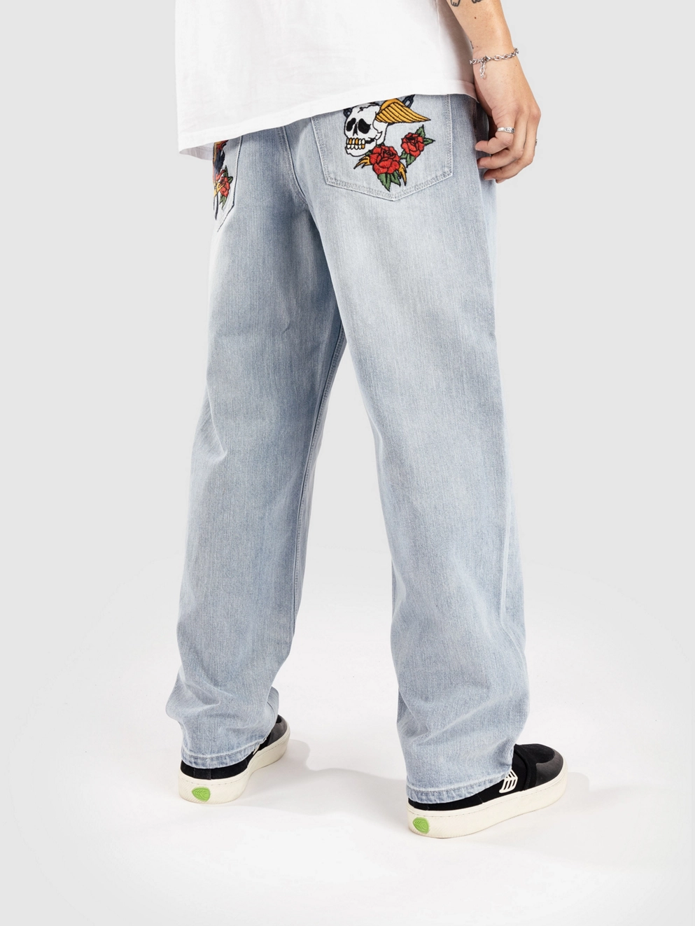 Ninth Hall Ambush Ember Baggy Jeans light blue