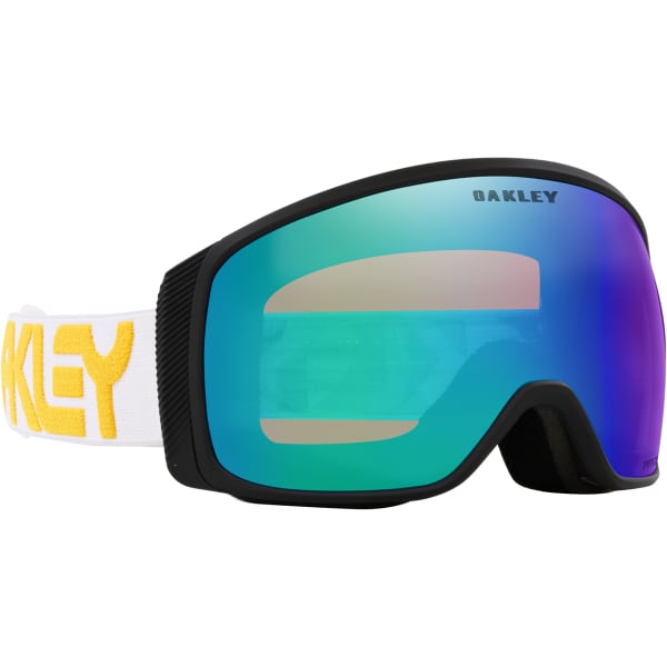 Masque de ski OAKLEY FLIGHT TRACKER M B1B WHITE GOLD W PRZM ARGON B1B WHITE GOLD
