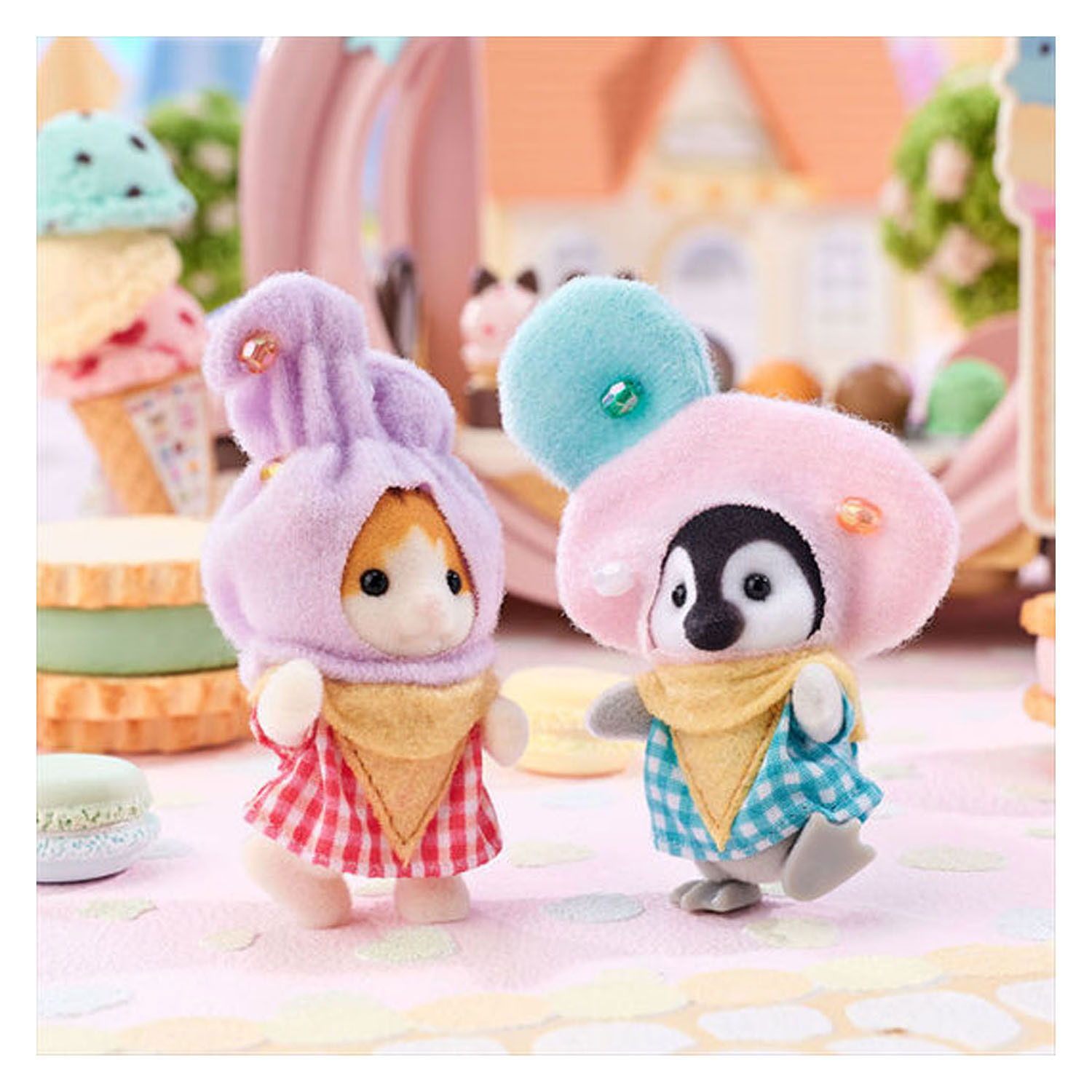 Sylvanian Families 5685 Baby Duo Sundae IJsjes