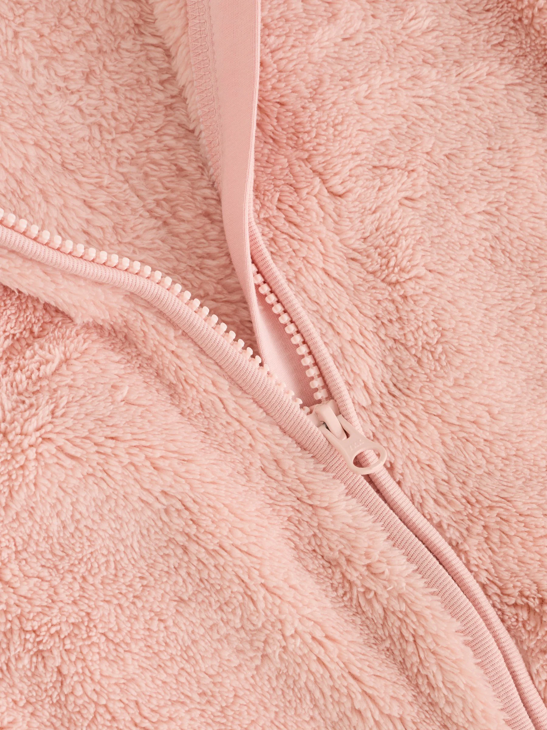 Roze - Baby kinderwagenpak van fleece (0mnd -2jr)