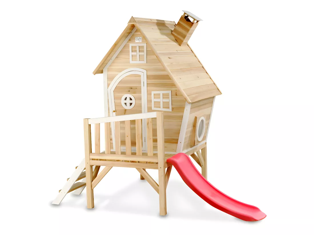 Maisonnette en bois pour enfants Fantasia 300 Naturel - Exit Toys
