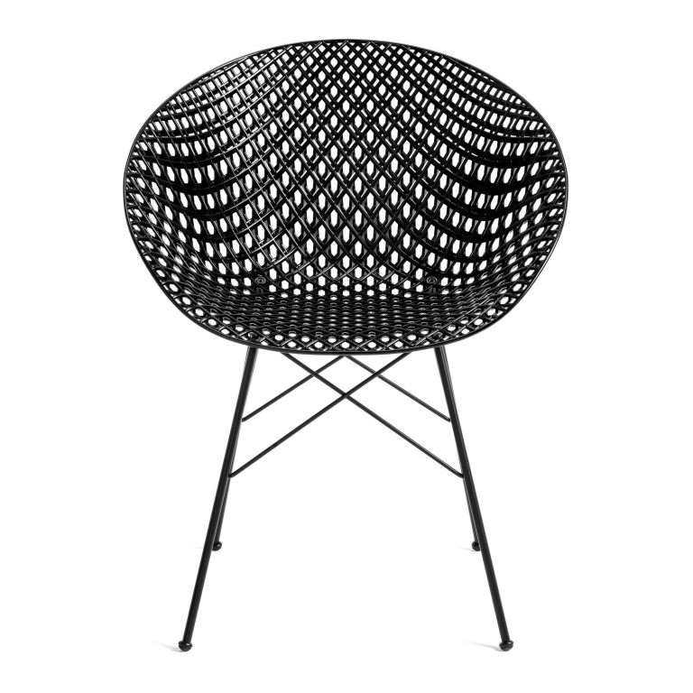 Kartell Matrix outdoor stoel Zwart