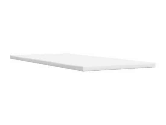 Sommier à lattes de lit avec matelas Bleu 90x190 cm Tissu