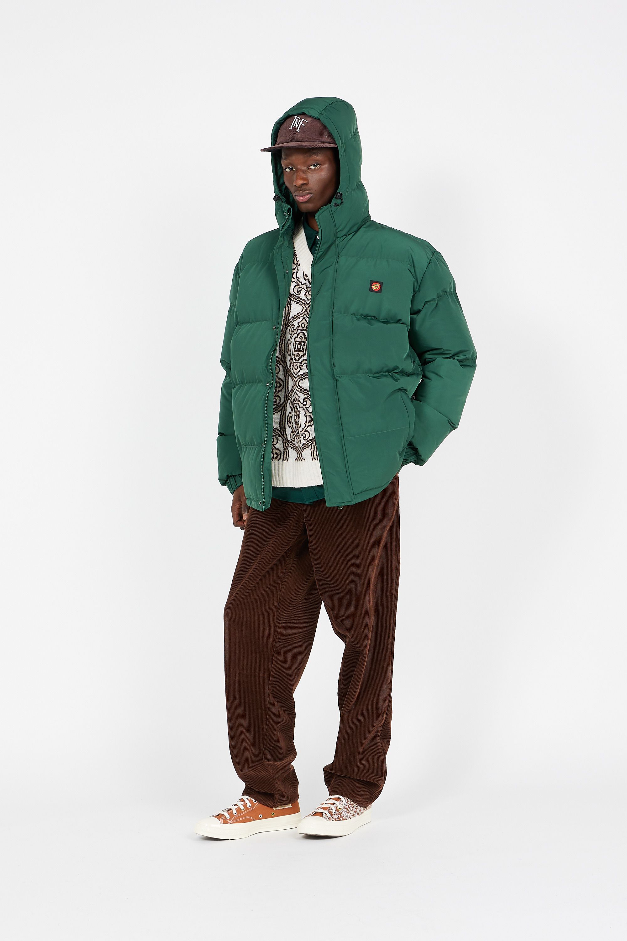 SANTA CRUZ doudoune Pillar Jacket Vert