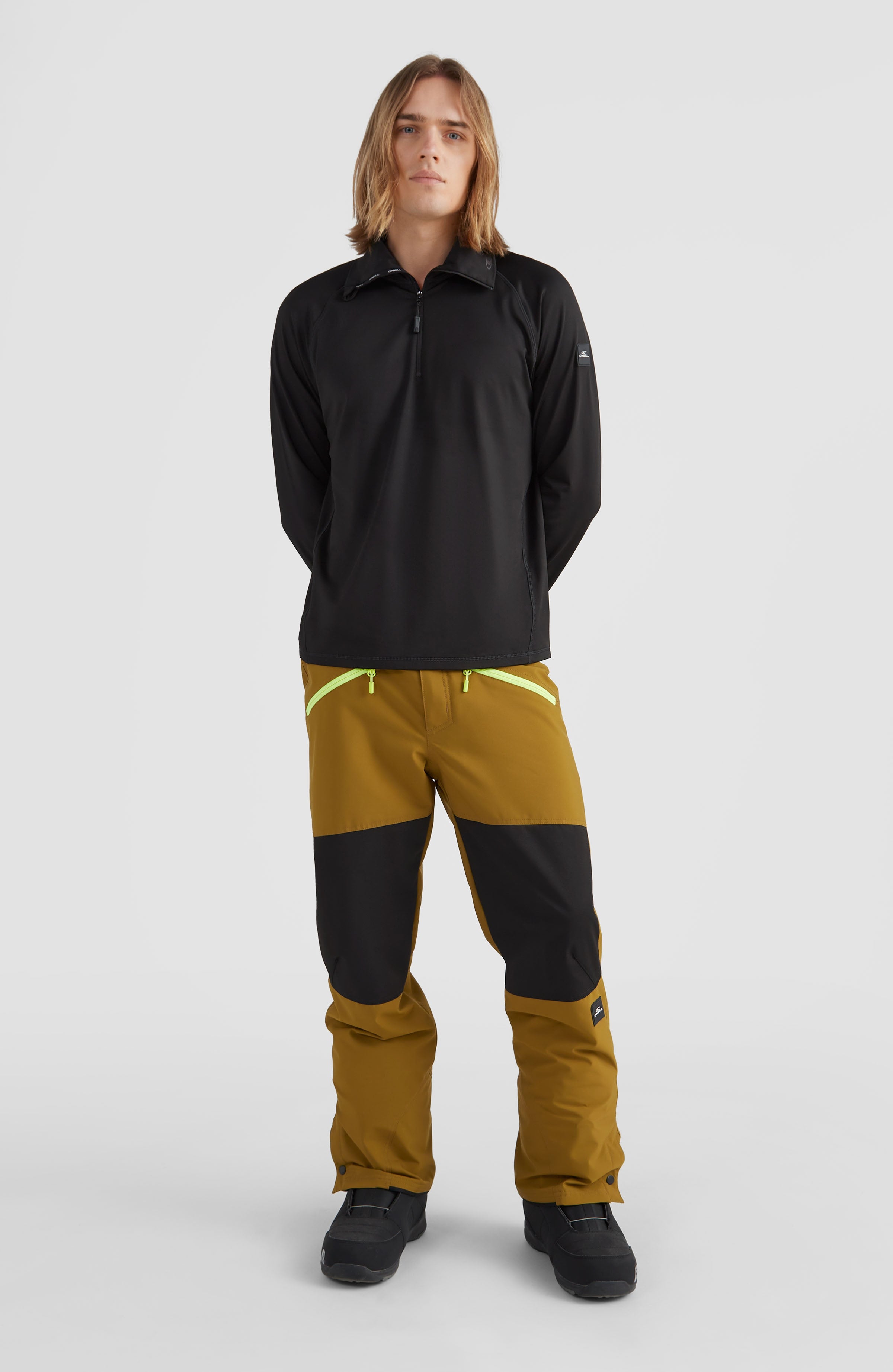 Clime fleecetrui met halve rits