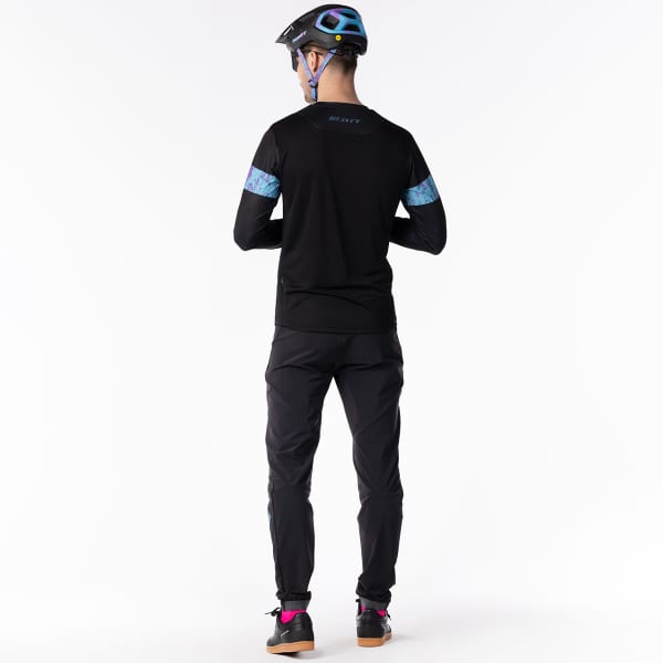 Maillot VTT SCOTT TEE M'S TRAIL TUNED LS BLACK