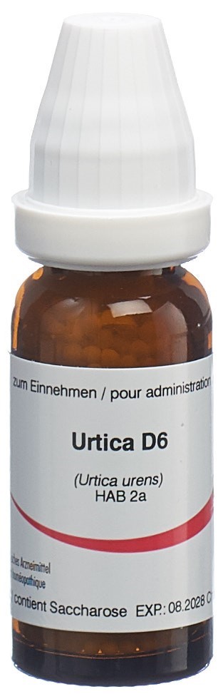 Omida Urtica urens 6 D<br>14 g, Globuli