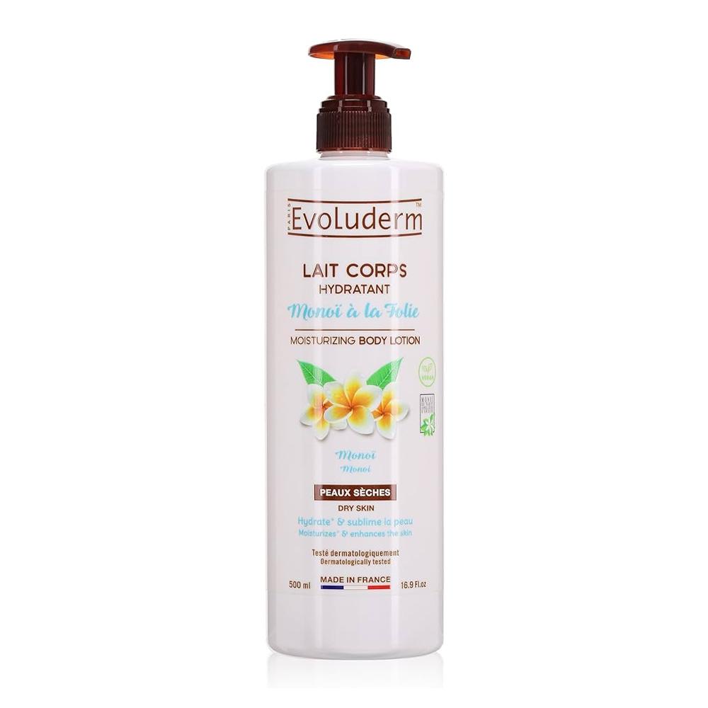 Evoluderm Lait corporel hydratant - Monoi à la Folie Evoluderm 500ml