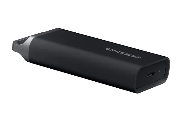 Samsung T5 Evo MU-PH2T0S - SSD - krypteret - 2 TB - ekstern (bærbar) - USB 3.2 Gen 1 (USB-C stikforbindelse) - 256-bit AES - sort