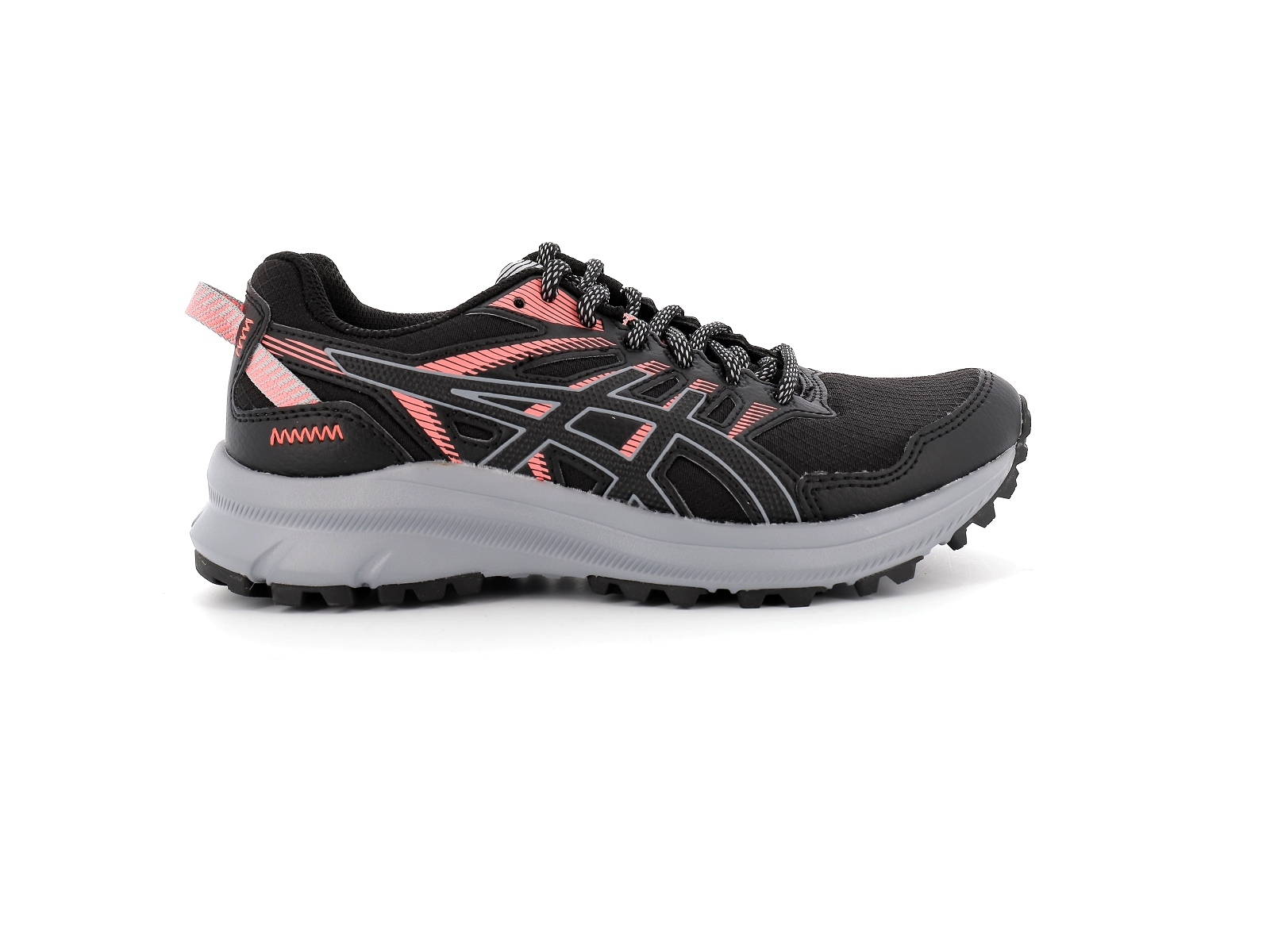 Asics-1012B039 Matières combinées Noir Rose