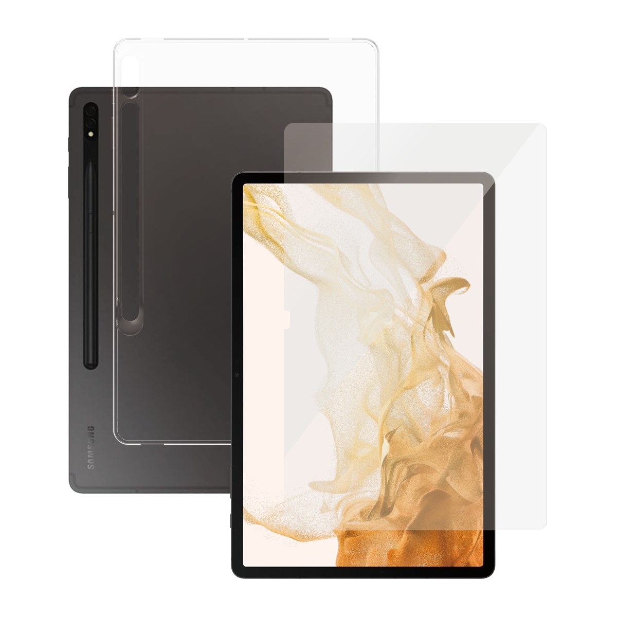 Transparent Tablet Cover & Screen Protector | PanzerGlass™