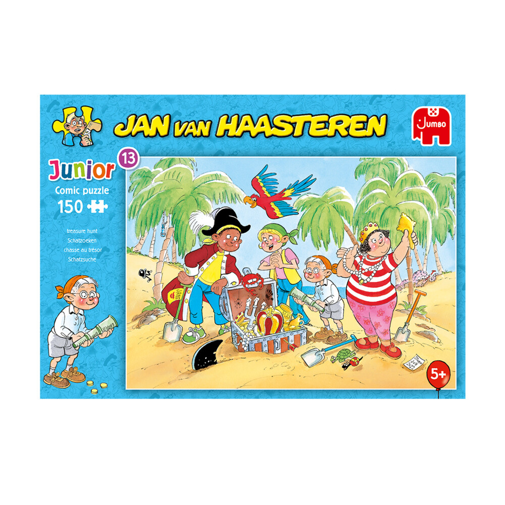 Jan Van Haasteren Puzzel Schatzoeken Junior 150 Stukjes