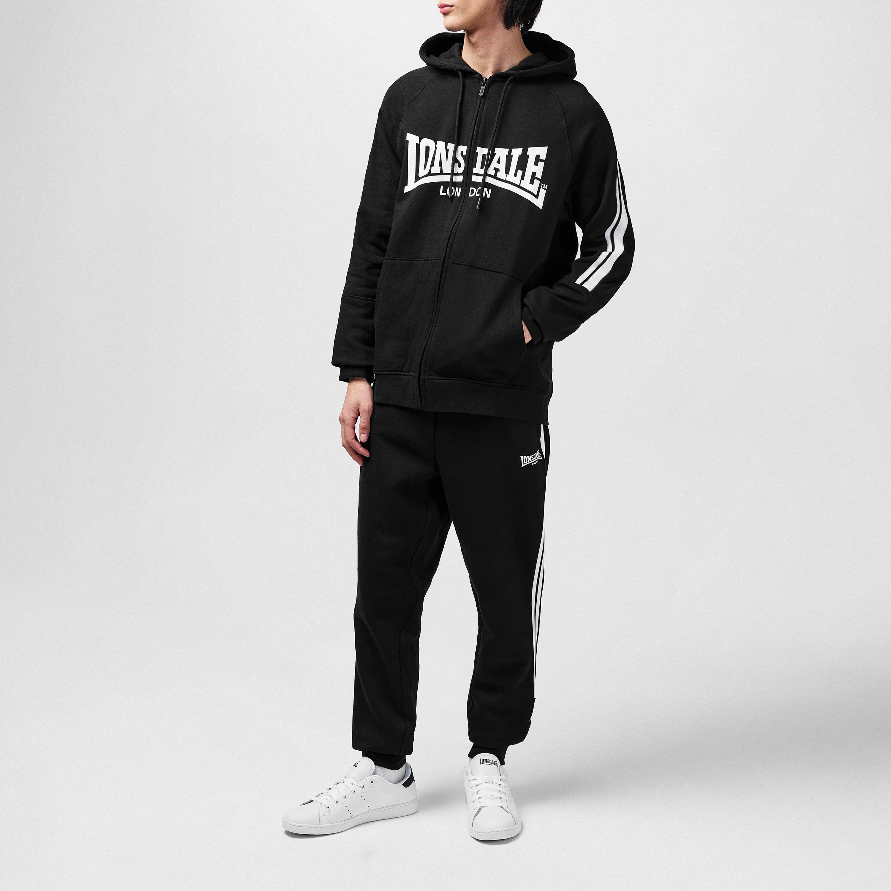 Lonsdale Zipped Hoodie Mens
