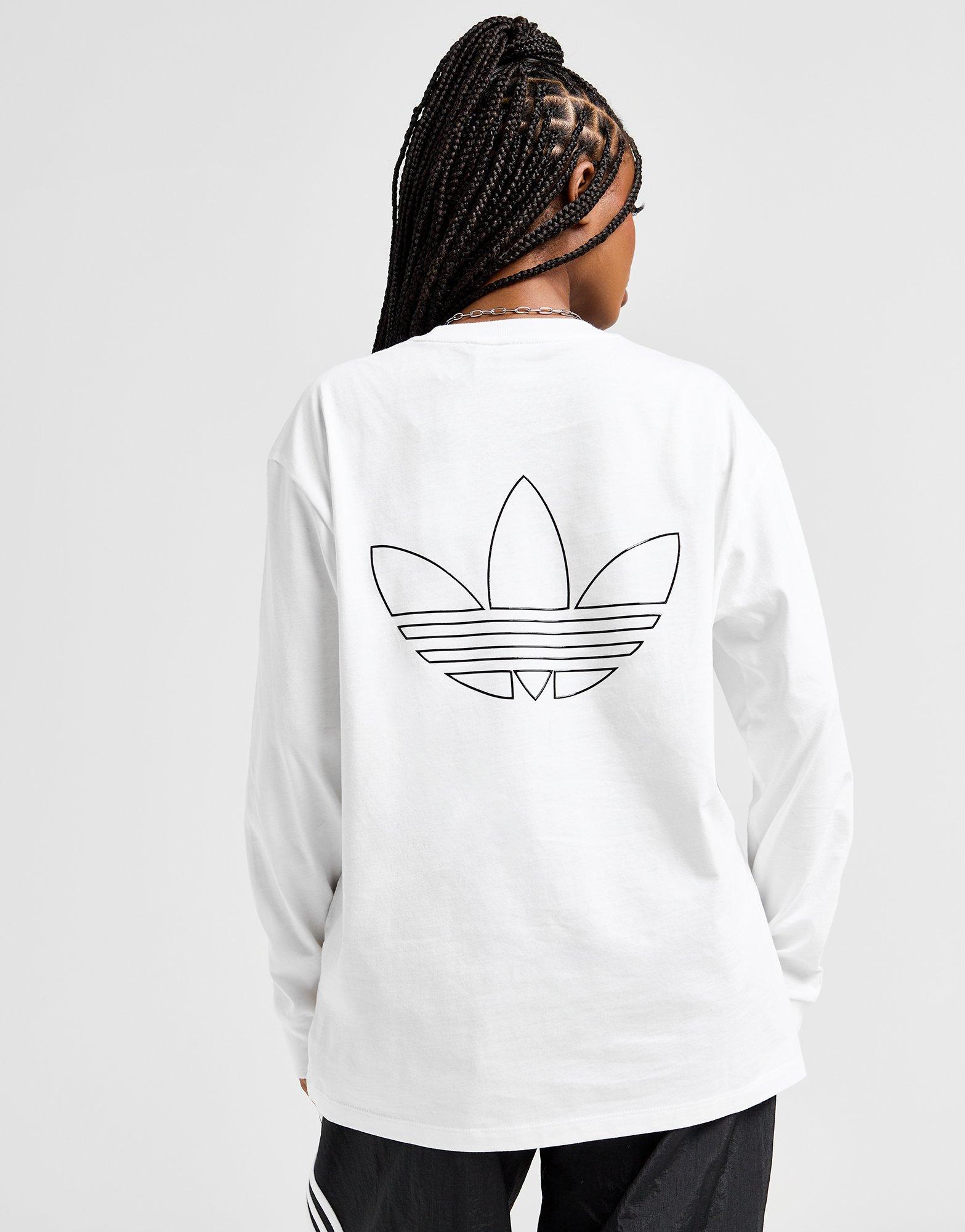 adidas Originals T-shirt Manches Longus Shine Boyfriend Femme