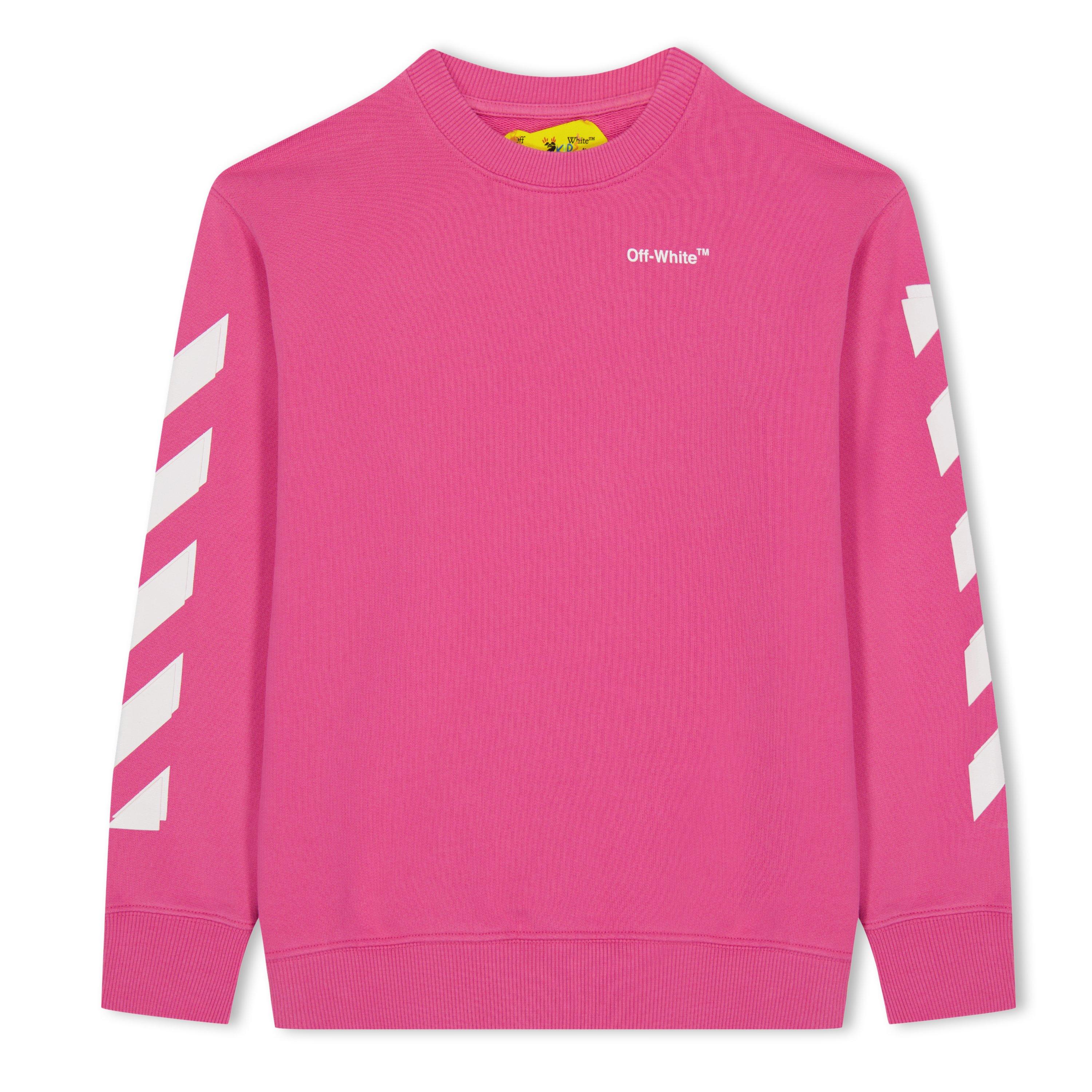 Off White Crewneck Sweatshirt Juniors