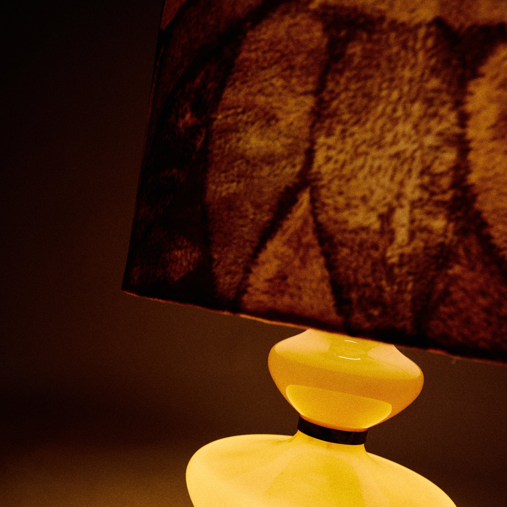 HKliving Bubble Lampenvoet - Honey
