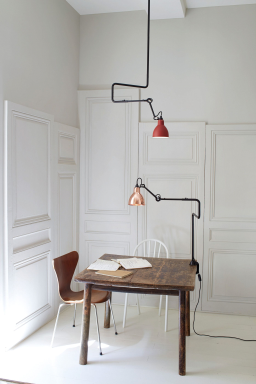 DCW éditions Lampe Gras N312 plafondlamp zwart