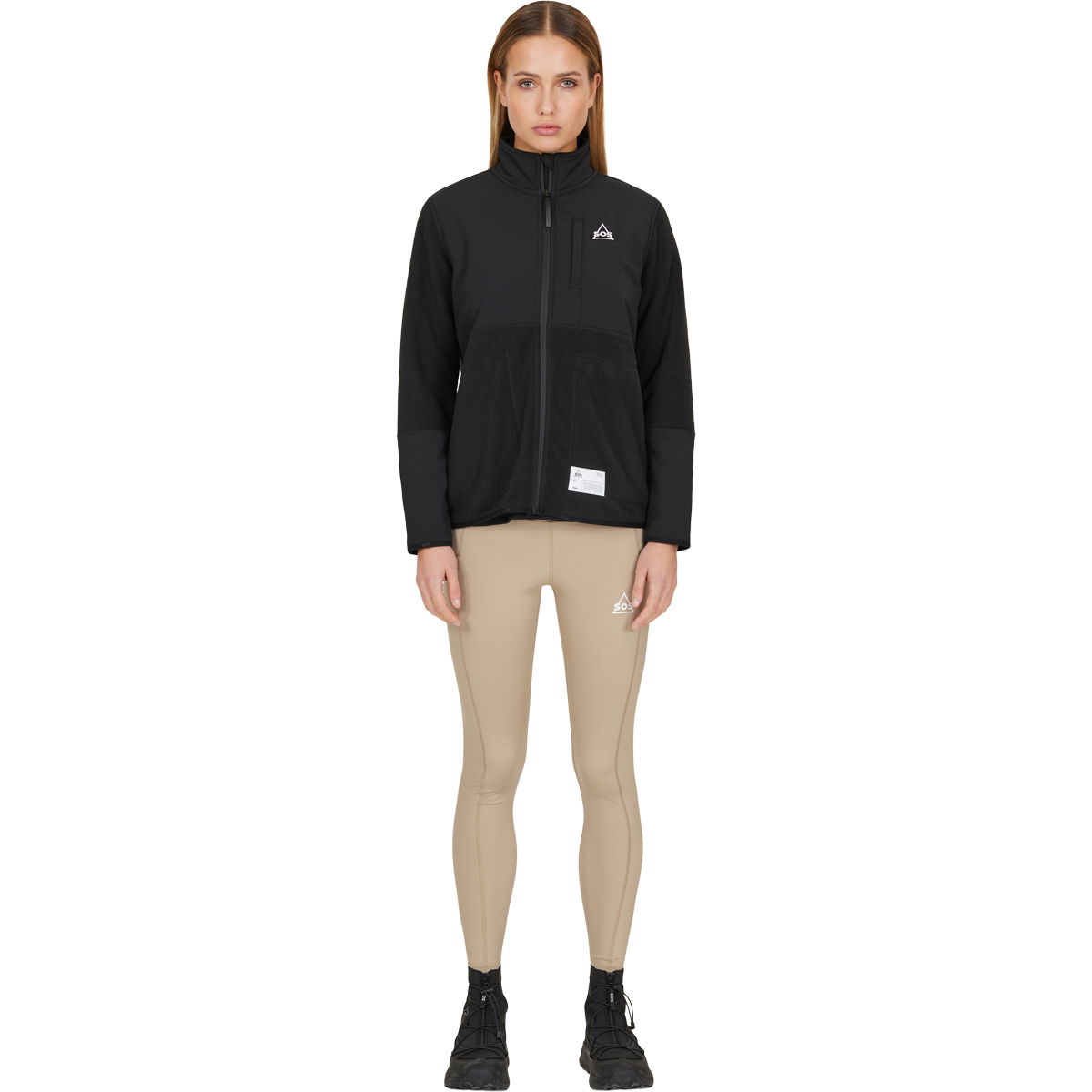 SOS Laax Full Zip Fleecetrøje Dame